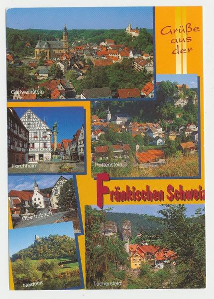 Mehrbild von der Fränkischen Schweiz